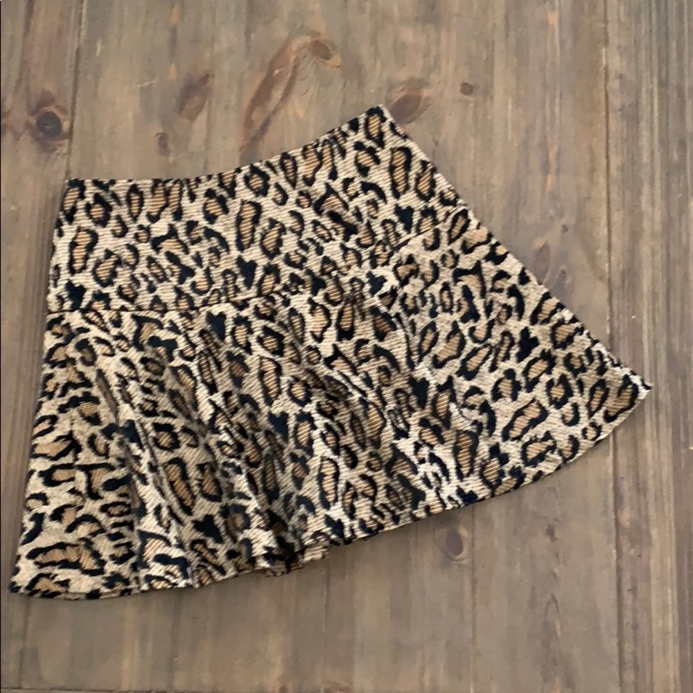 Free People Cheetah Skirt 🐆